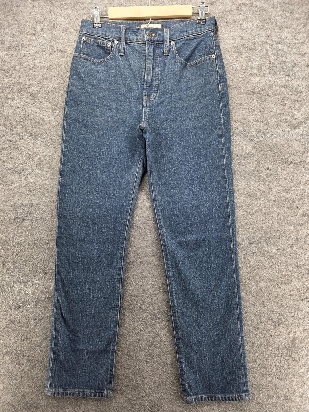 Madewell Jeans Womens 27 Blue The Perfect Vintage Jean High Rise Straight Denim